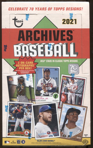 2023 Topps Archives Baseball Hobby, Box