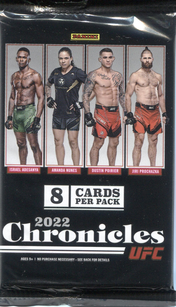 2022 Panini Chronicles UFC Hobby, Pack – RbiCru7 Collectibles