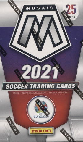 2021-22 Panini Mosaic Road To Fifa World Cup Soccer Hobby 12-Box Case
