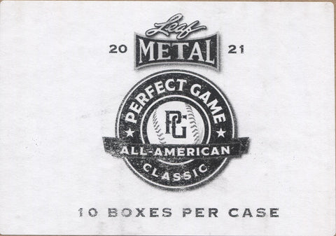 NEW* 2022 Leaf Perfect Game National Showcase Baseball Hobby, 12 Box