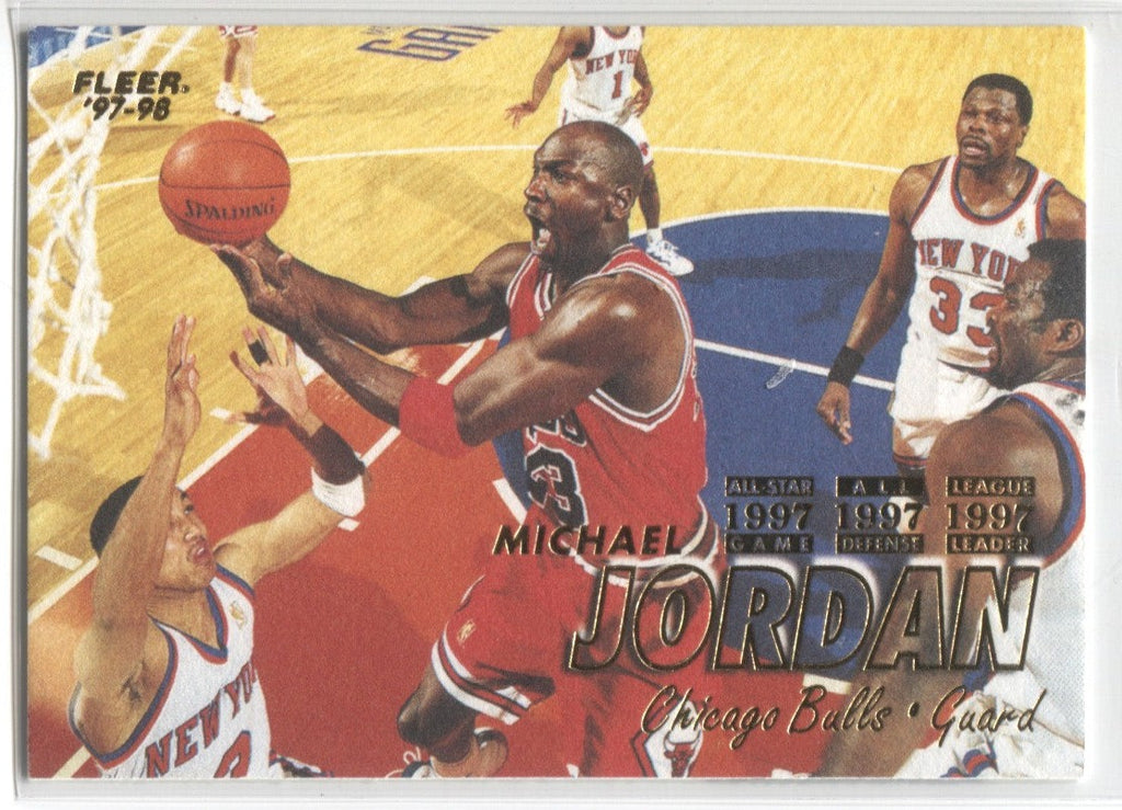 fleer 97 michael jordan