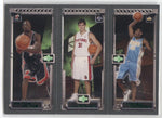 2003-04 Dwyane Wade Carmelo Anthony Milicic Topps Rookie Matrix ROOKIE RC Miami Heat