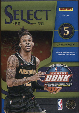 2020-21 Panini Prizm Retail Basketball, Pack