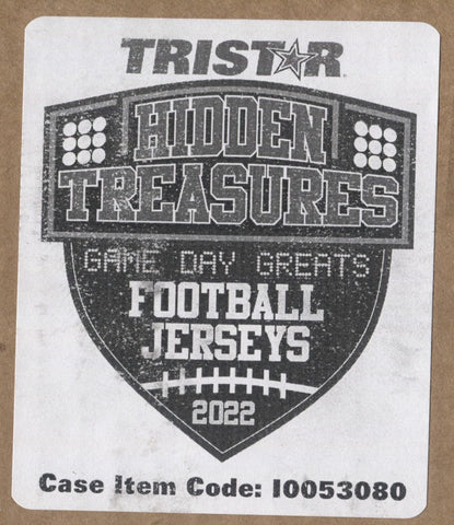 2021 Tristar Hidden Treasures Game Day Greats Autographed Football