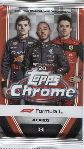 2023 Topps Chrome Formula 1 Racing Hobby Pack