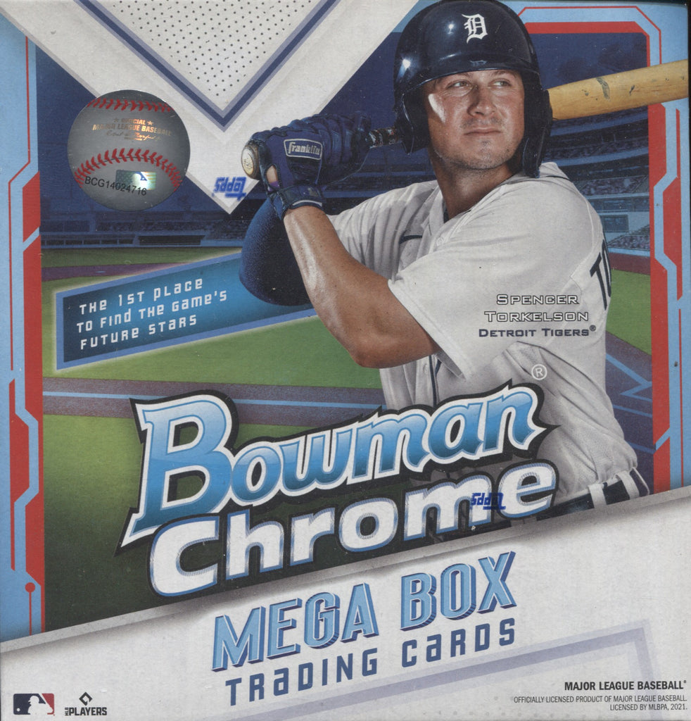 2021 Bowman Chrome Baseball, Mega Box – RbiCru7 Collectibles