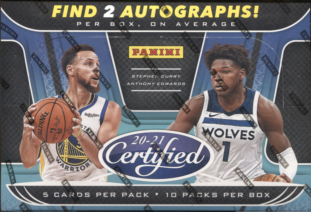 2020-21 Panini Certified Hobby Basketball, Box – RbiCru7 Collectibles