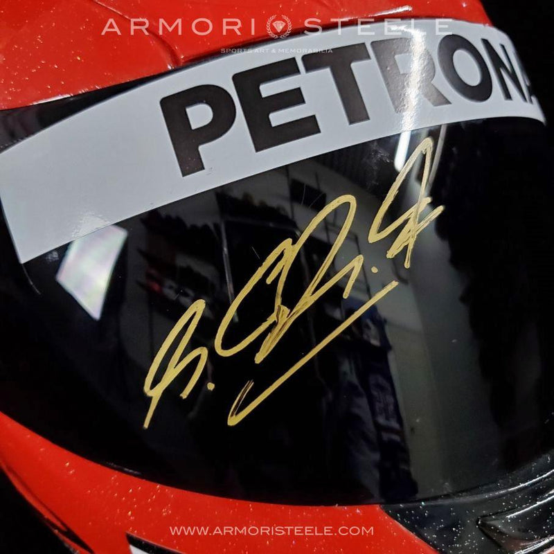 MICHAEL SCHUMACHER SIGNED HELMET 2011 MERCEDES F1 ...