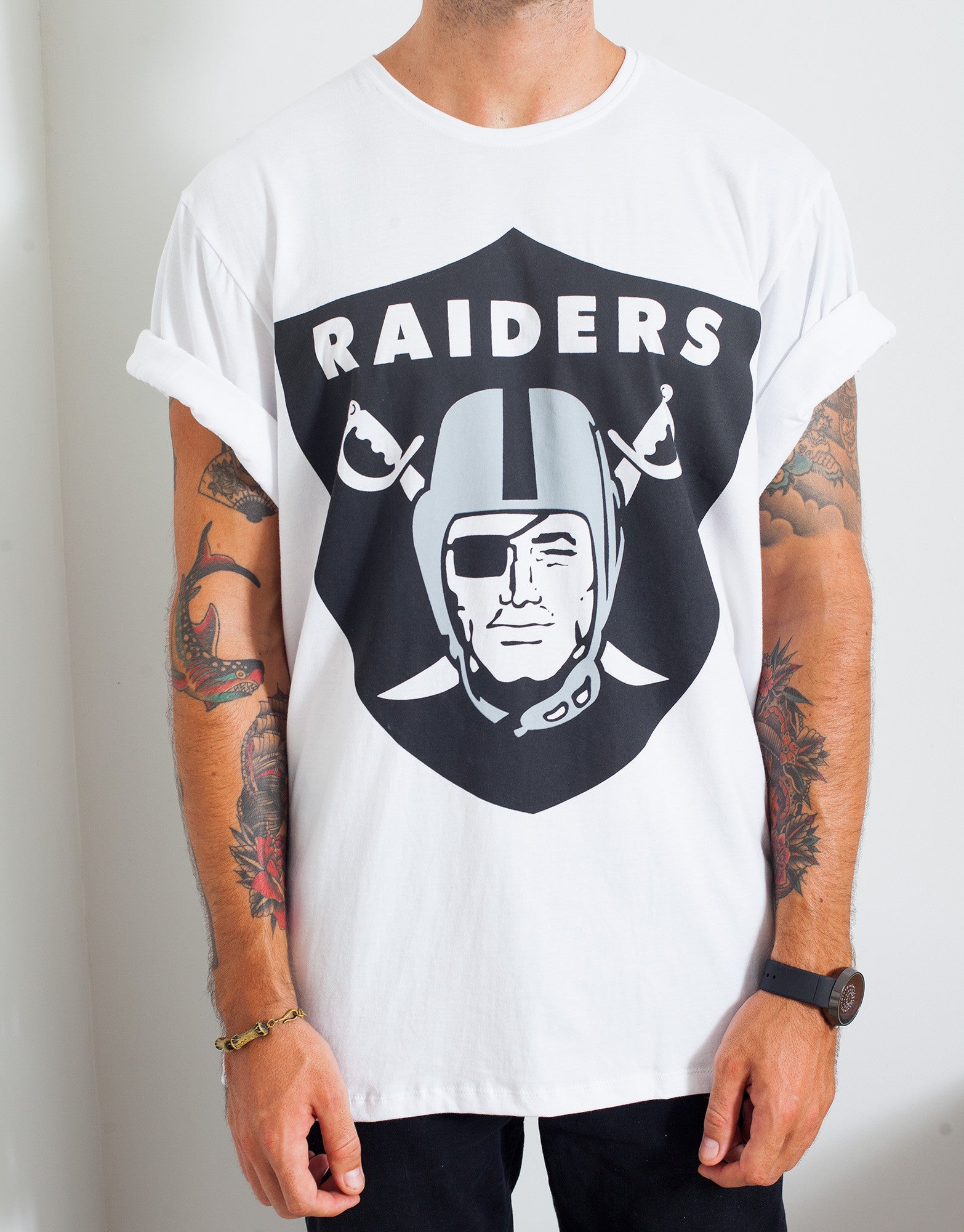 Usual Suspect Oversized Raiders Tee