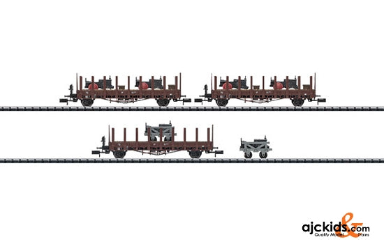 Trix 15283 - Lanz Transport Stake Car Set