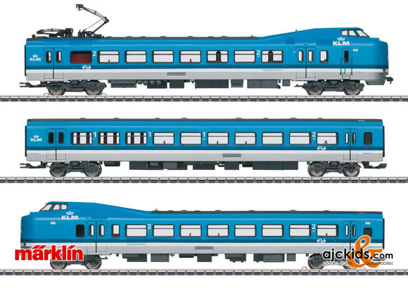 Meetbaar zonnebloem Transistor Marklin 37424 Class ICM-1 "Koploper" Electric Rail Car Train KLM – Ajckids