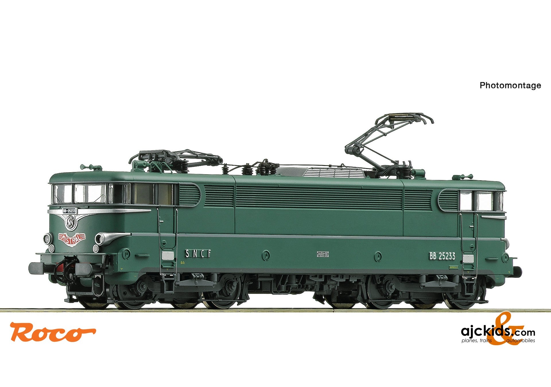 Roco 70471 - Electric locomotive 2D2 9128, SNCF at Ajckids.com