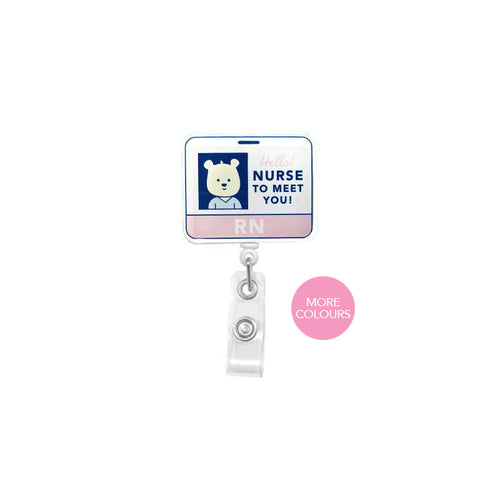 CNA Certified Nursing Assistant (Neon Pink) Badge Reel – Blissful Bee  Creations