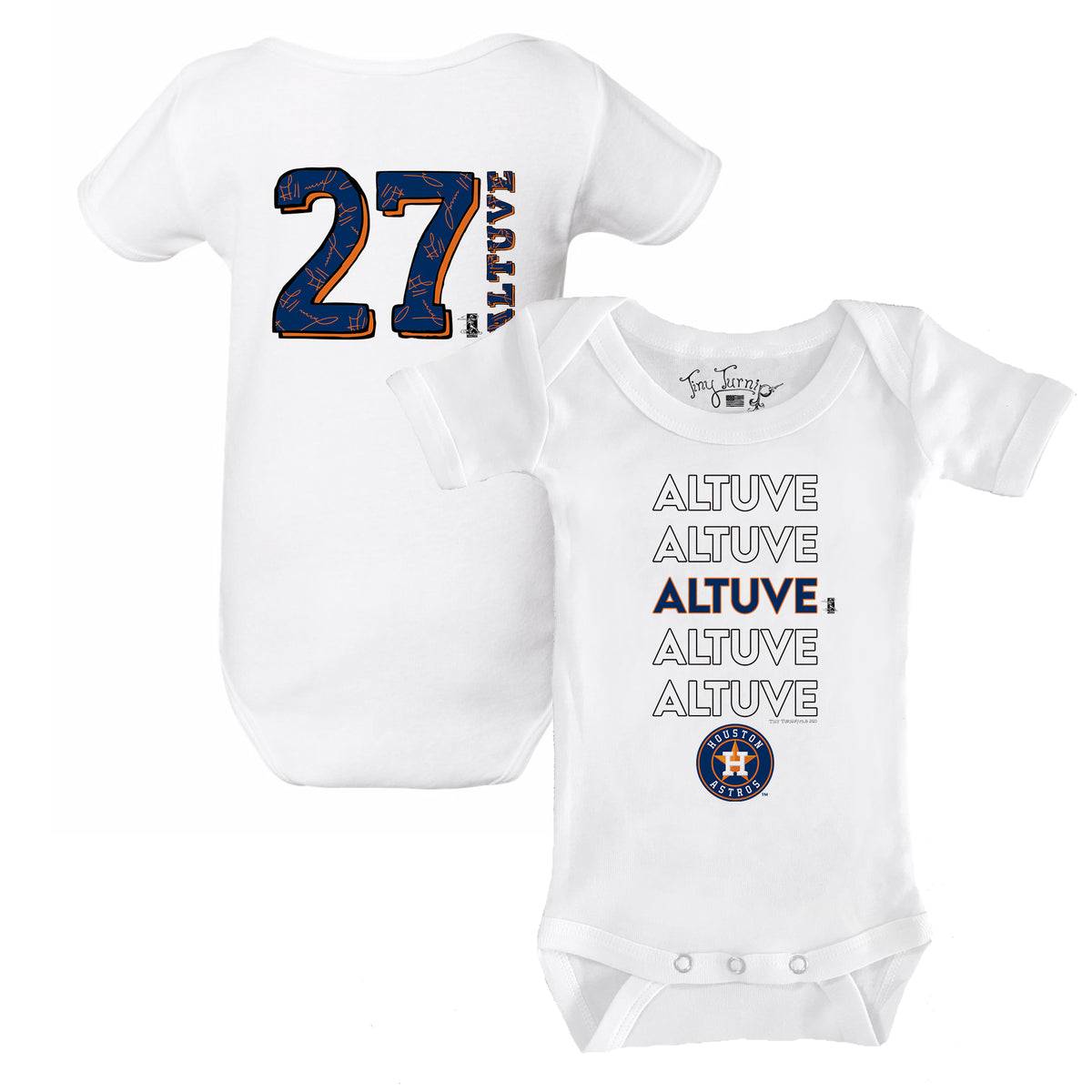 Houston Astros Baby Clothes