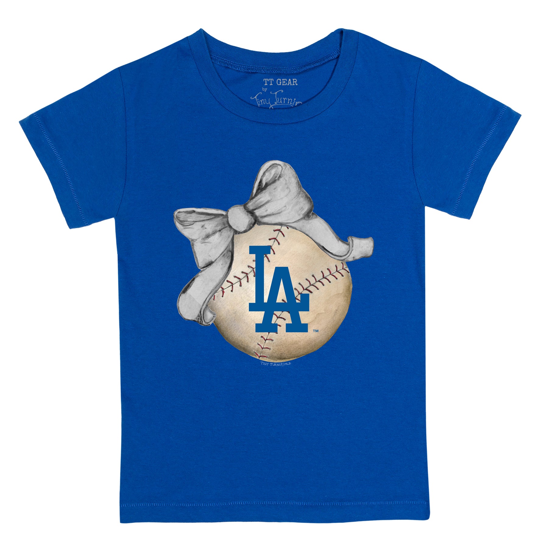 Los Angeles Dodgers Dirt Ball Short Sleeve Snapper 24M / White