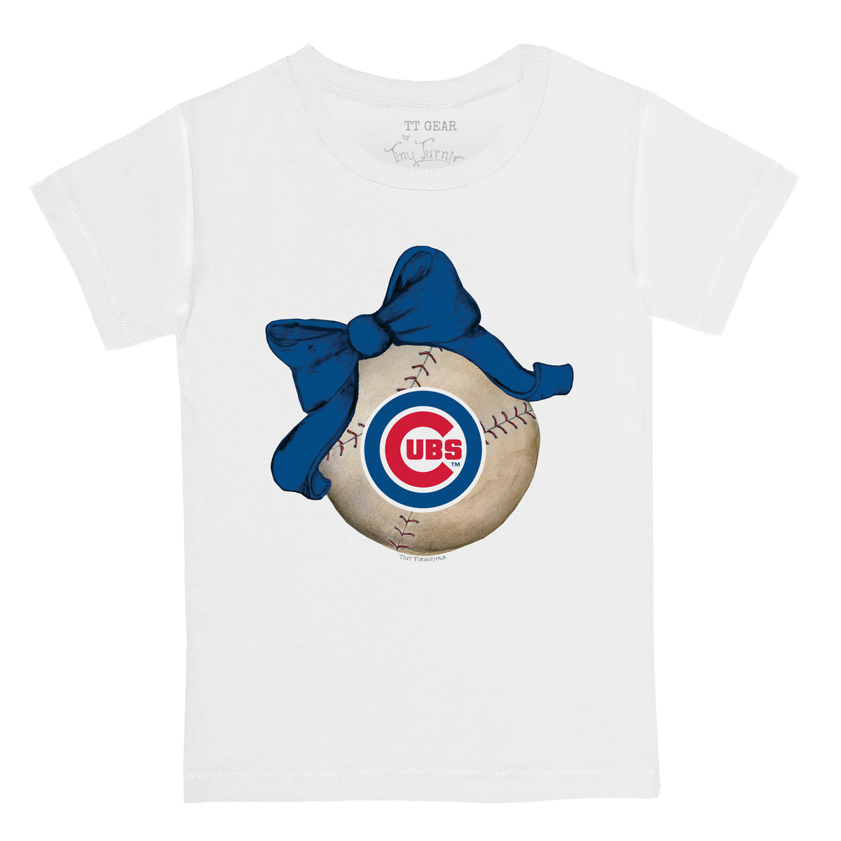 Chicago Cubs Kate The Catcher Tee Shirt Youth XL (12-14) / White