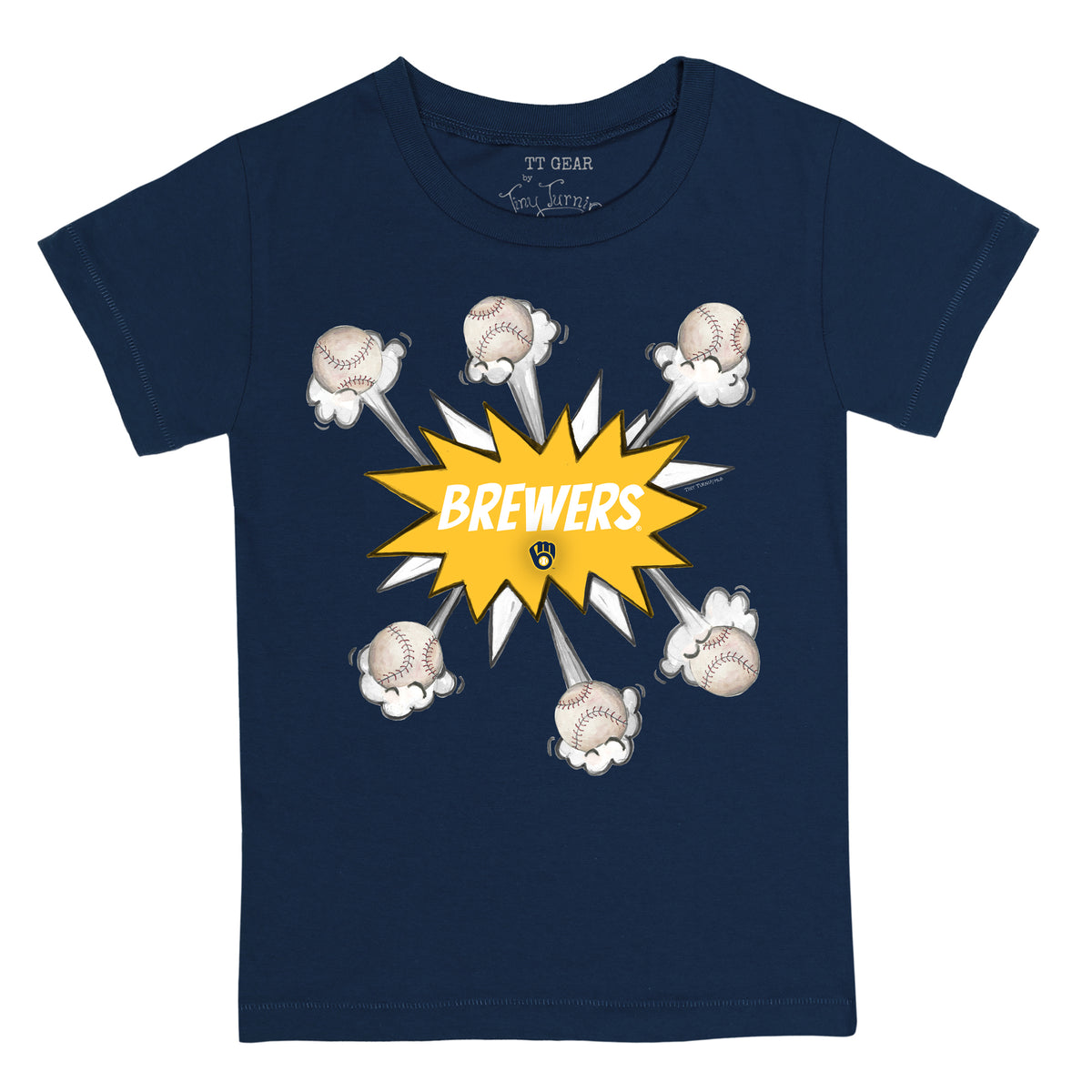 Milwaukee Brewers T-Shirt, Brewers Shirts, Brewers Baseball Shirts, Tees