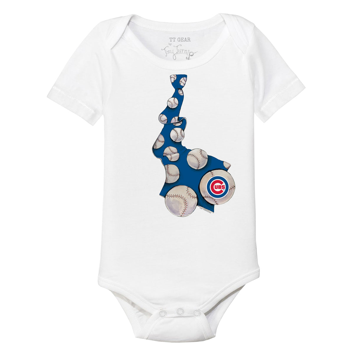 Chicago Cubs Triple Scoop Short Sleeve Snapper