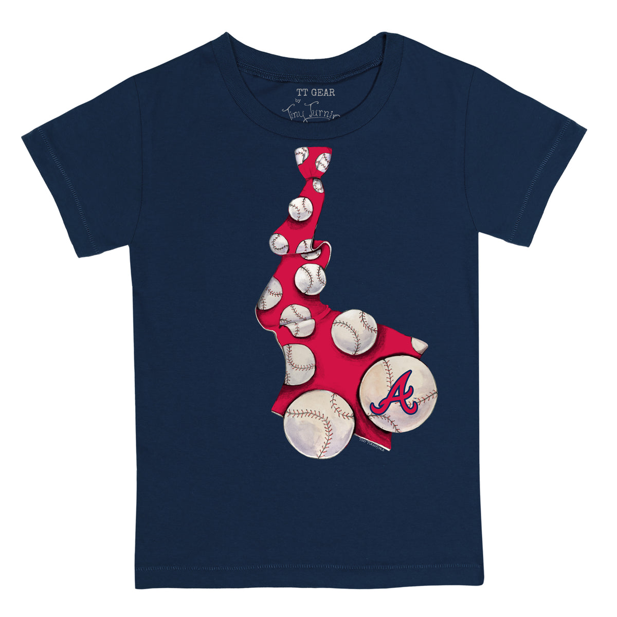 Braves Baseball Youth USA V-Neck Jersey