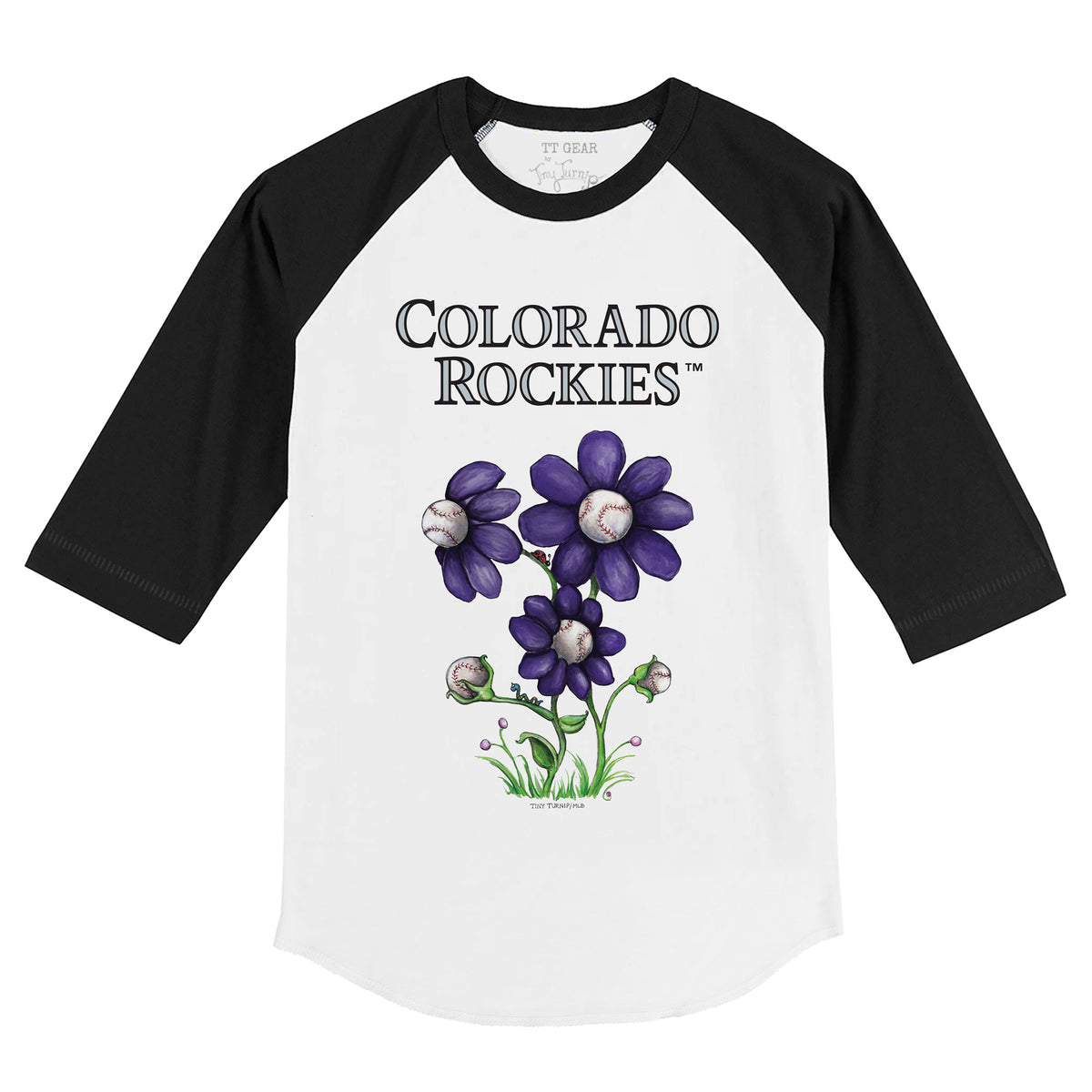 MLB Team Apparel Toddler Colorado Rockies Purple 2-Piece Set
