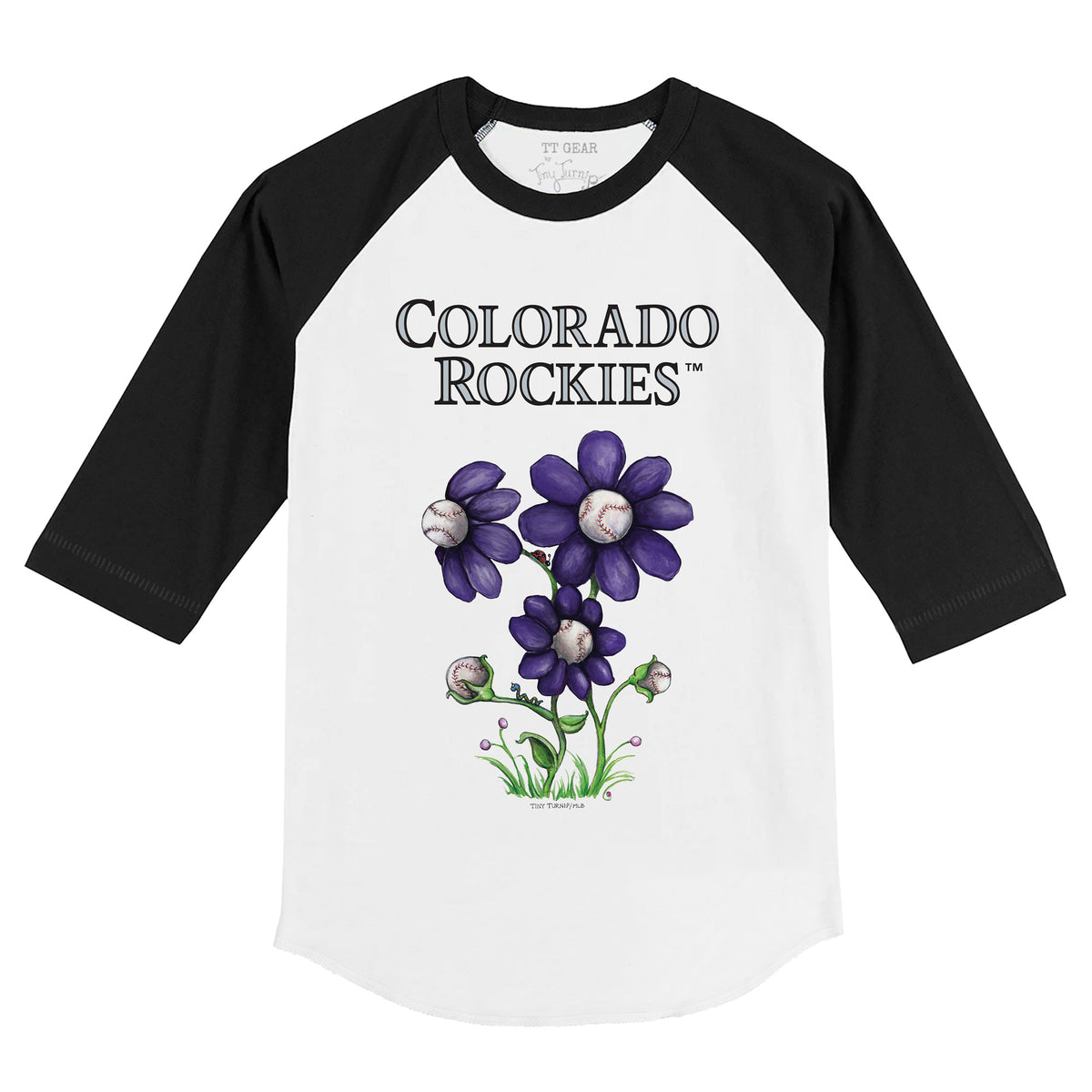 Lids Colorado Rockies Tiny Turnip Infant Baseball Love T-Shirt - White