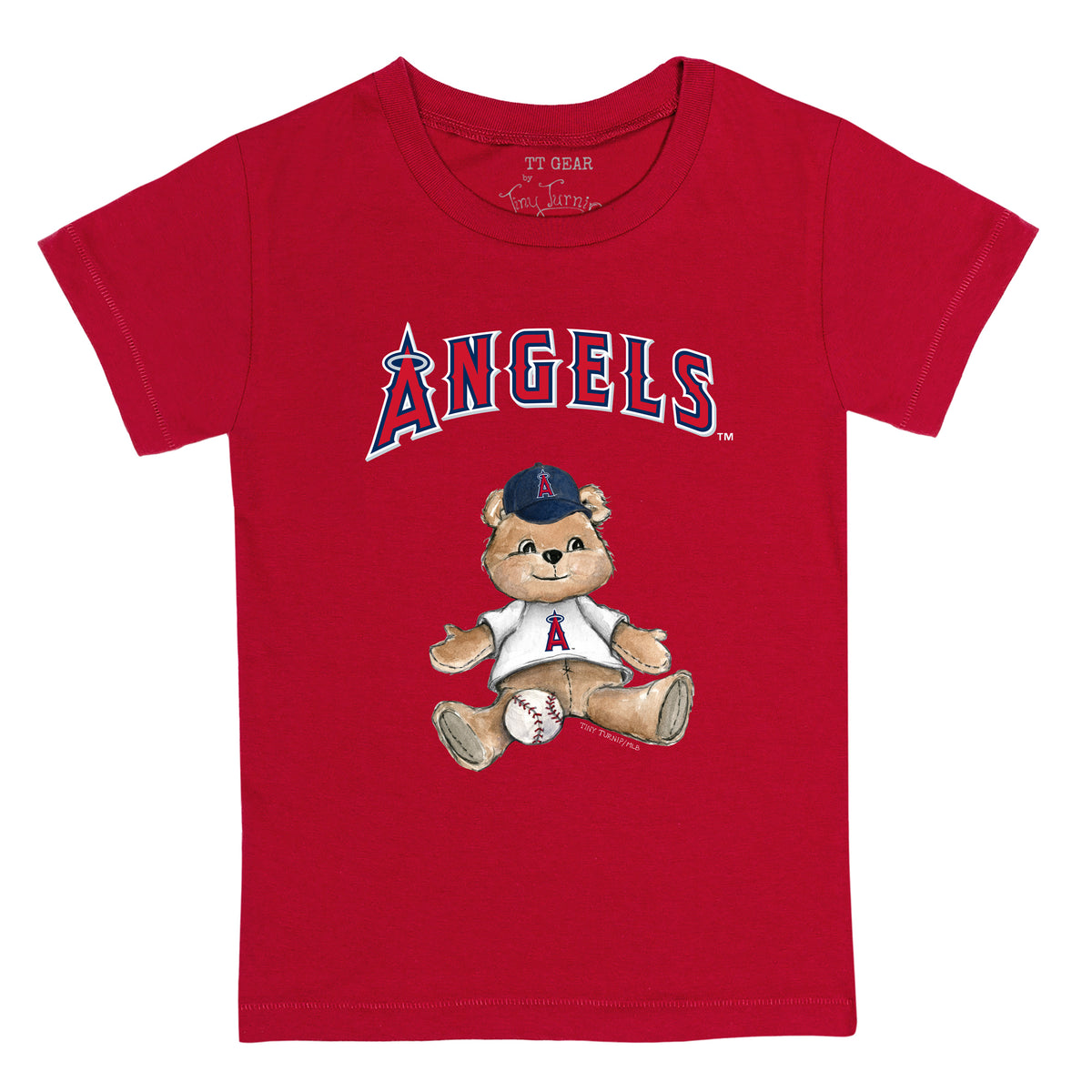 Lids Seattle Mariners Tiny Turnip Infant Girl Teddy T-Shirt