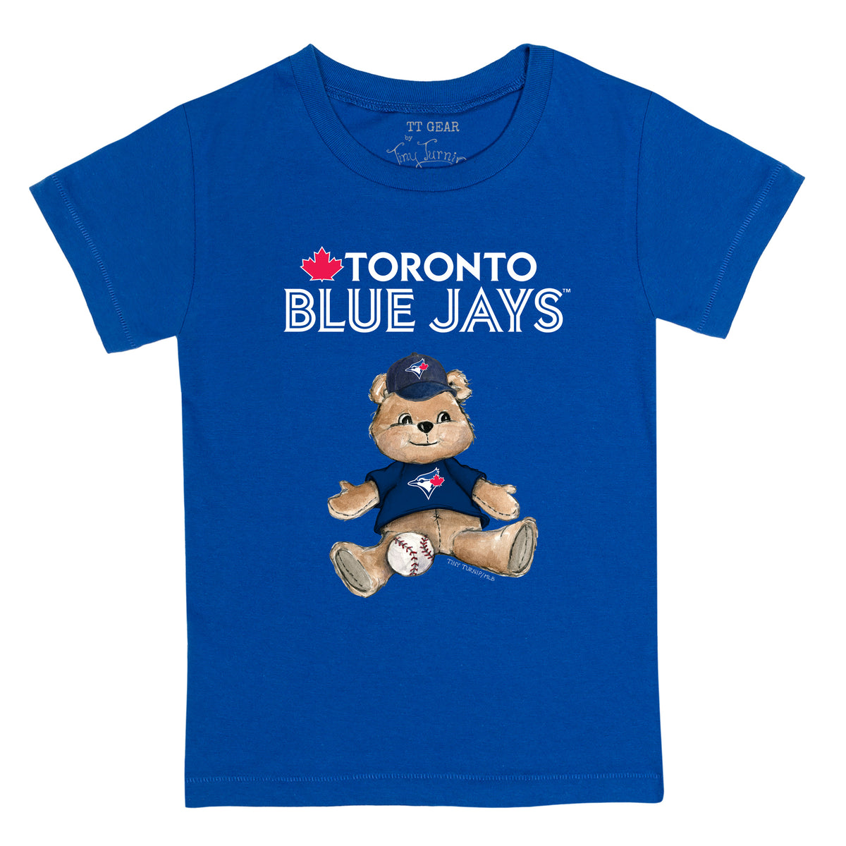 Youth Tiny Turnip Royal Toronto Blue Jays I Love Mom T-Shirt Size: Small