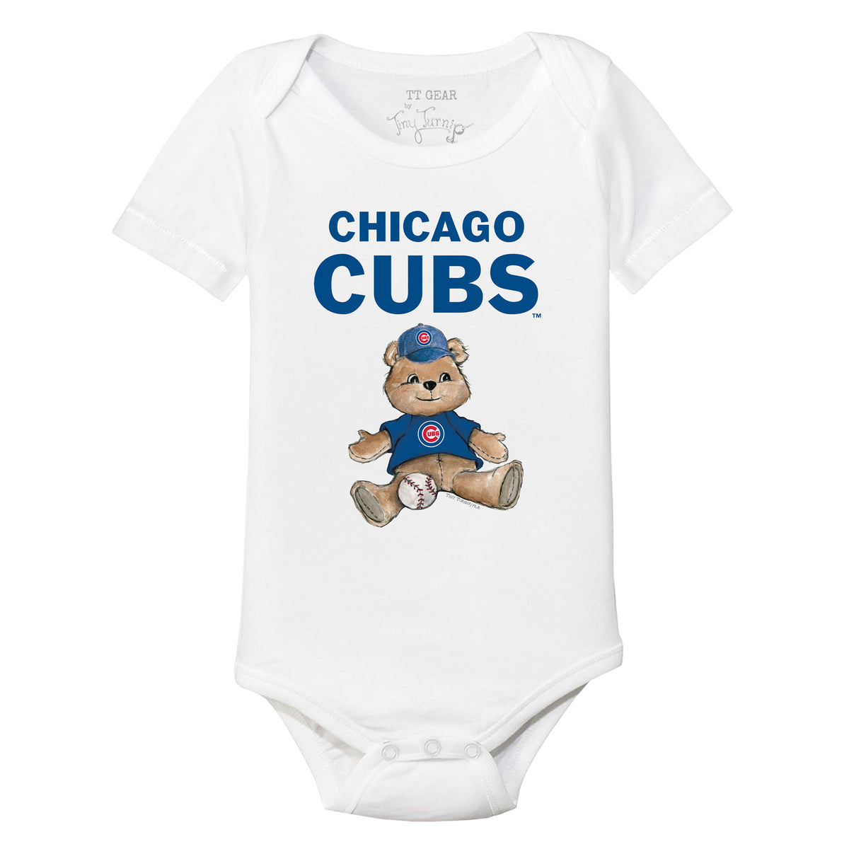 Chicago Cubs Kate the Catcher Short Sleeve Snapper