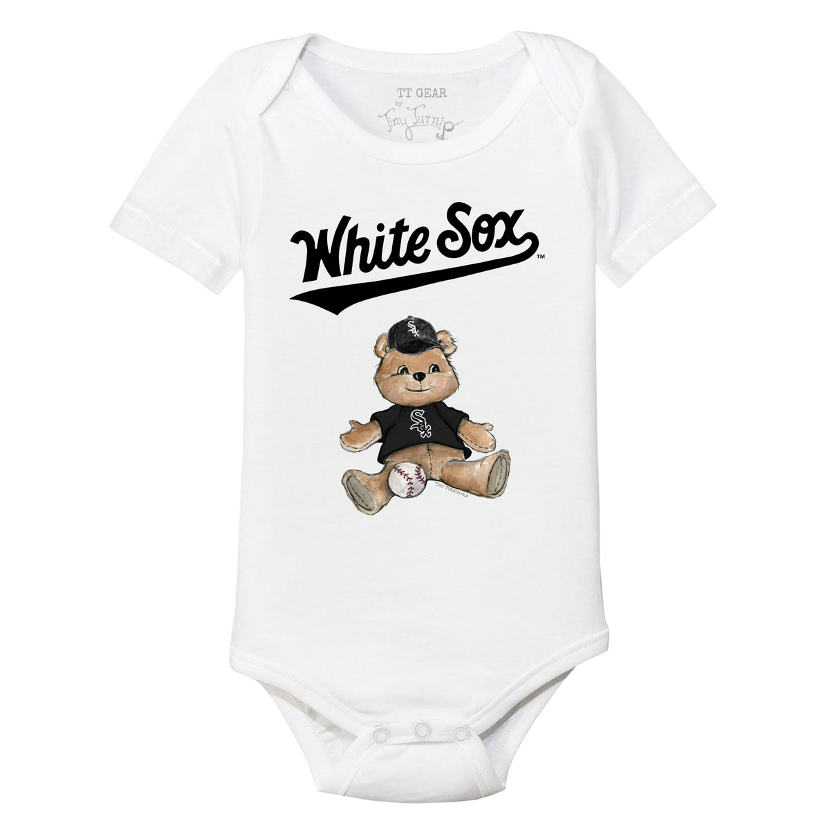 Girls Newborn & Infant New York Yankees Aaron Judge Pink Baby Slugger Name  & Number Bodysuit