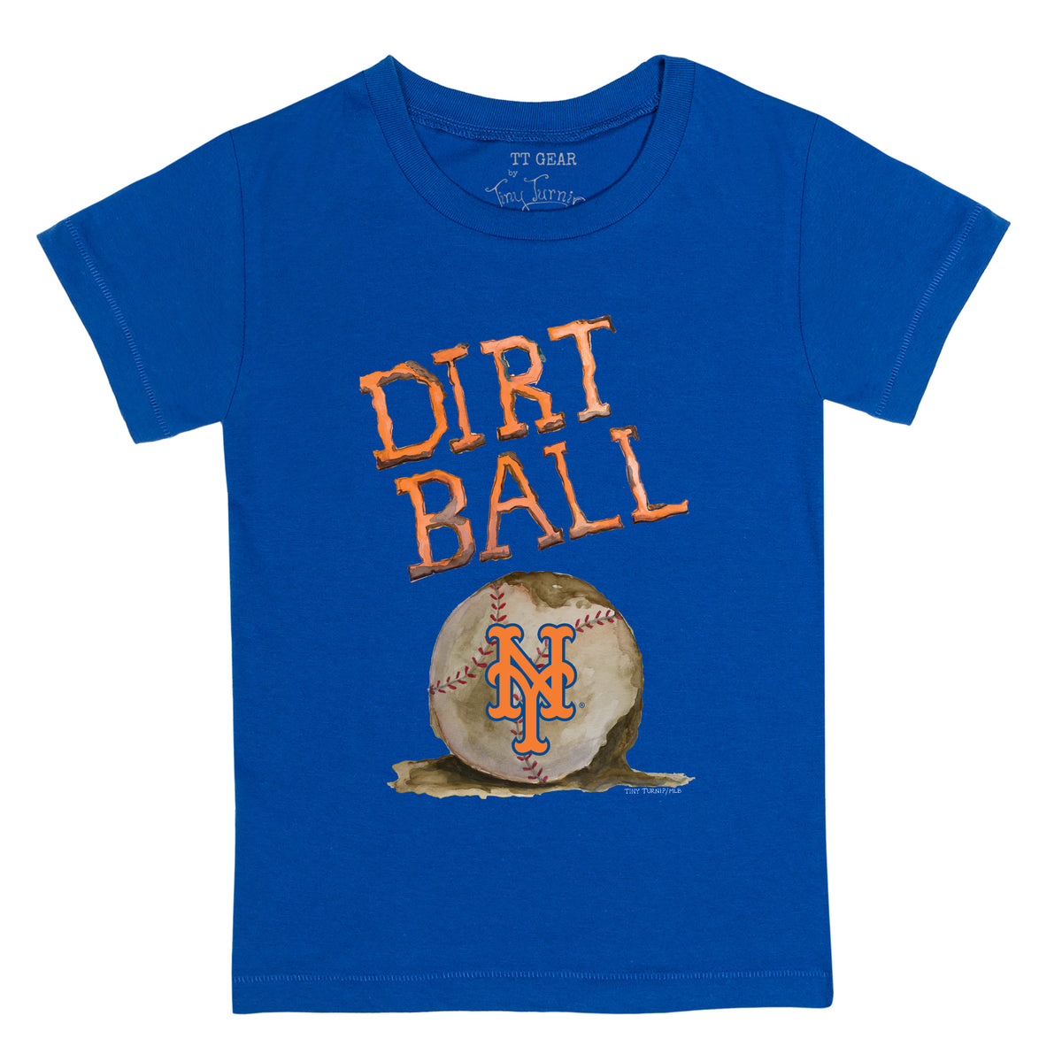 Seattle Mariners Tiny Turnip Youth Dirt Ball T-Shirt - White