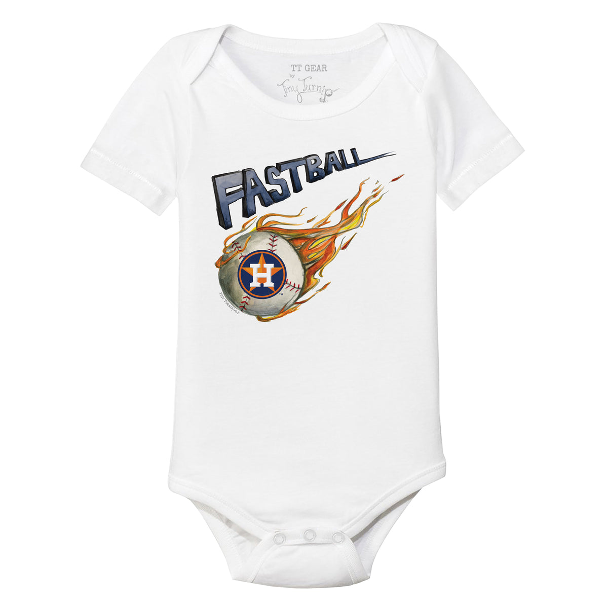 Houston Astros Tiny Turnip Infant Astronaut T-Shirt - Navy