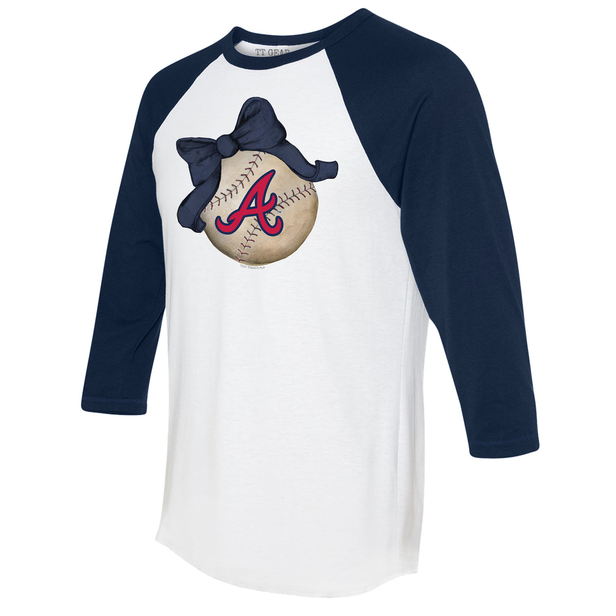 Lids G-III Sports Atlanta Braves MLB Women's Its A Game Raglan T