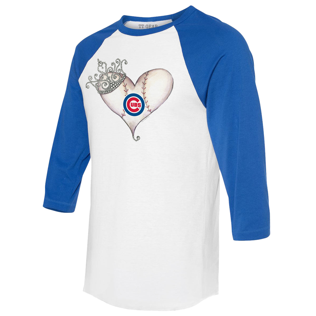 Chicago Cubs I Love Dad Tee Shirt 4T / Royal Blue