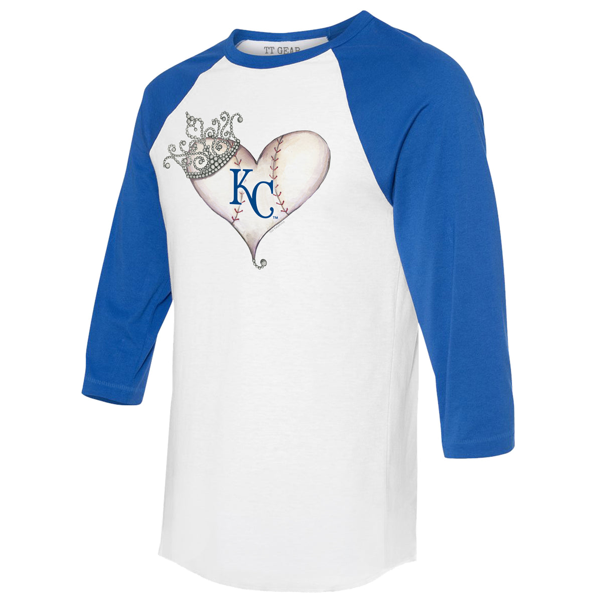 Youth Royal Kansas City Royals Fashion Jersey T-Shirt