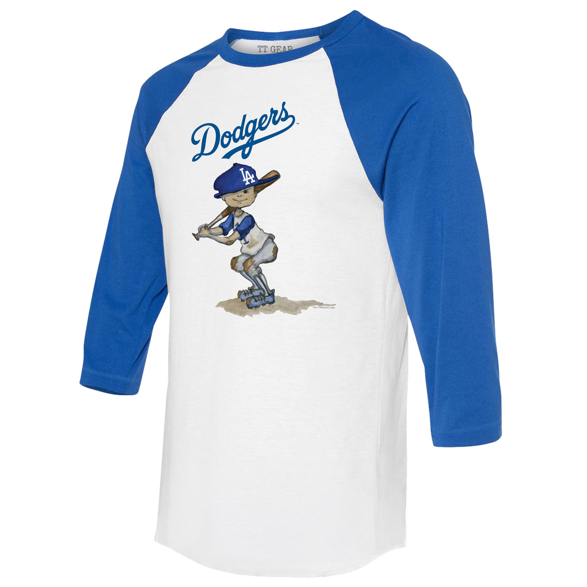 Blue LA Dodgers Inspired Baseball Jersey: Baseball Fan Gear