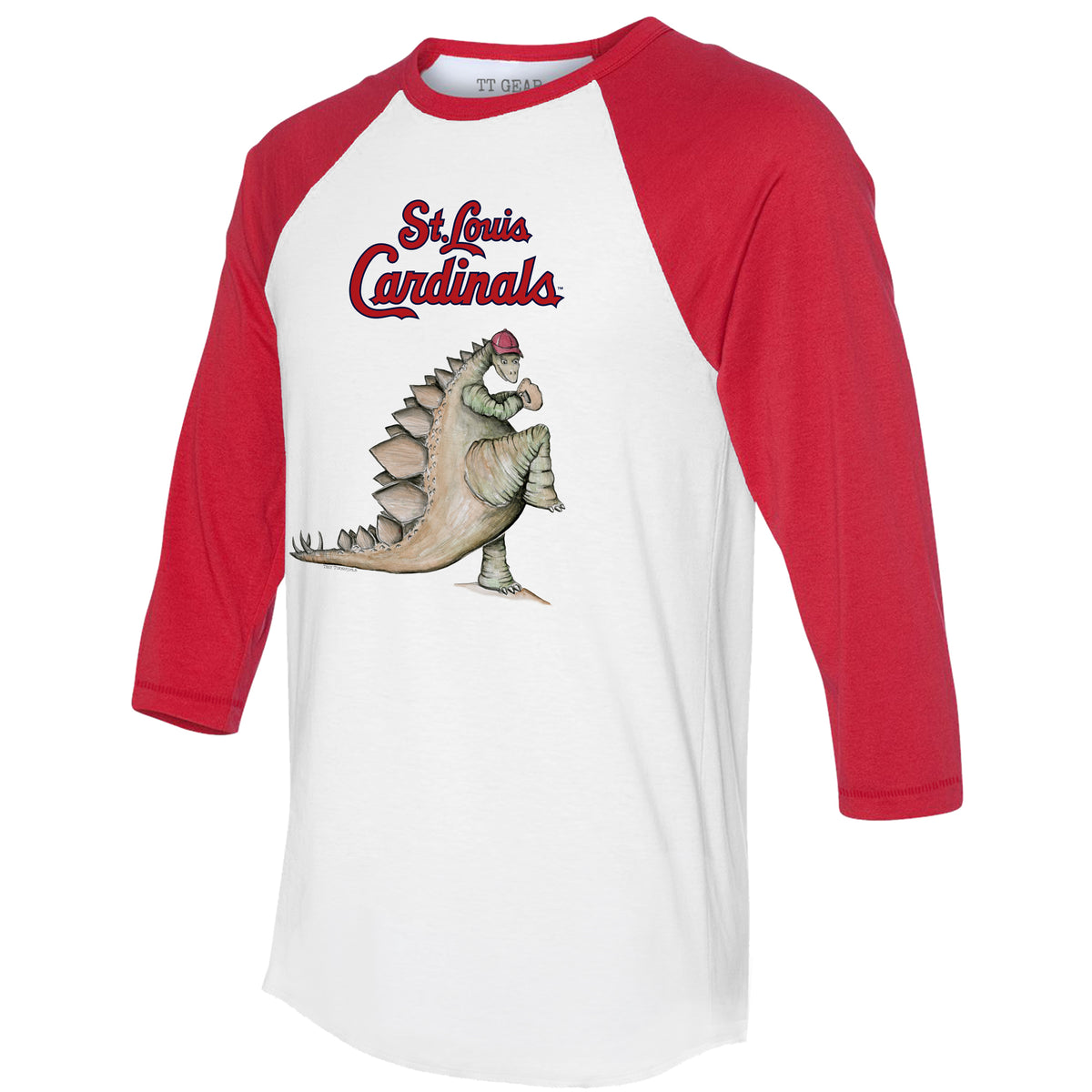 St. Louis Cardinals Spring Training 2023 3/4 Red Sleeve Raglan 18M