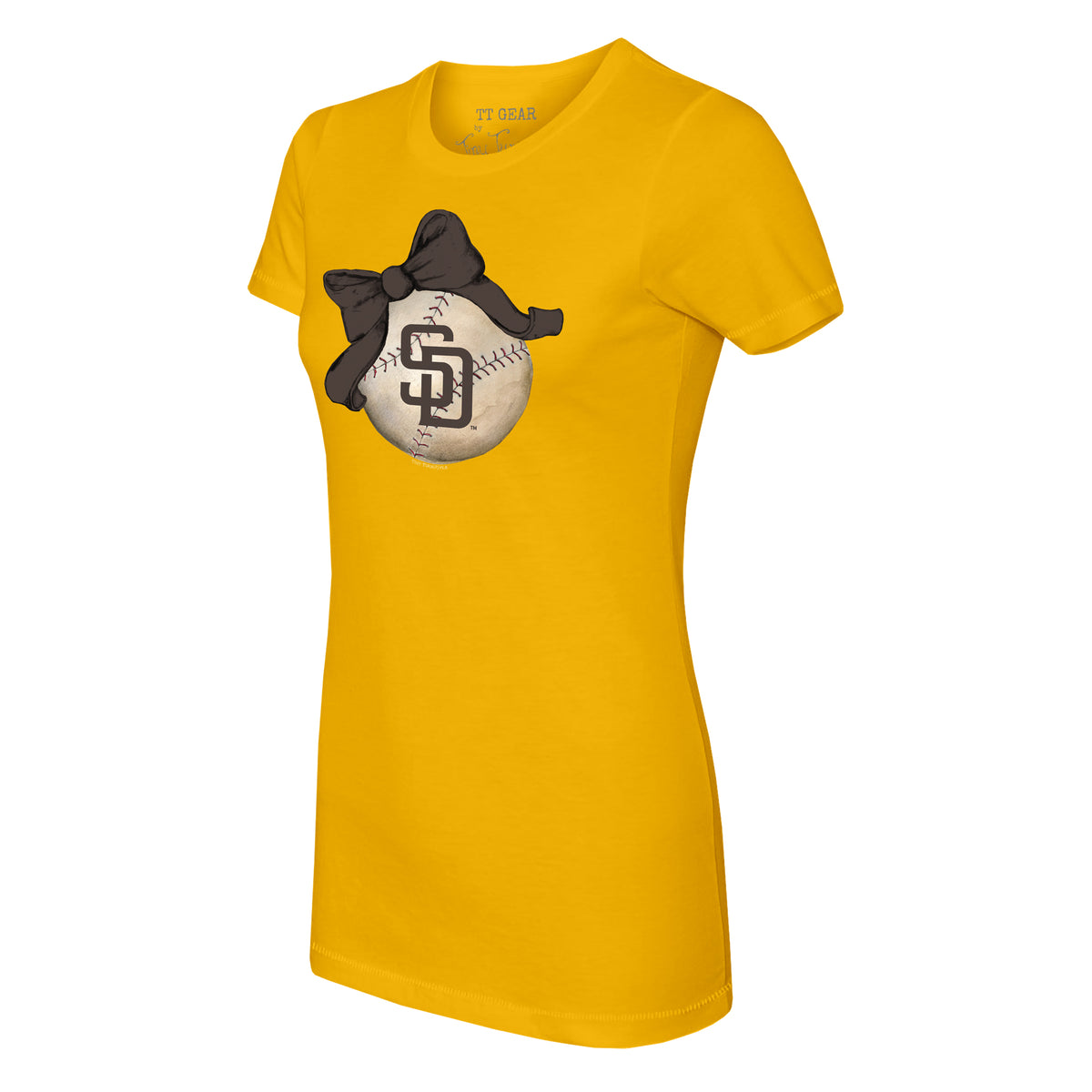 San Diego Padres Kate The Catcher Tee Shirt Women's Large / White