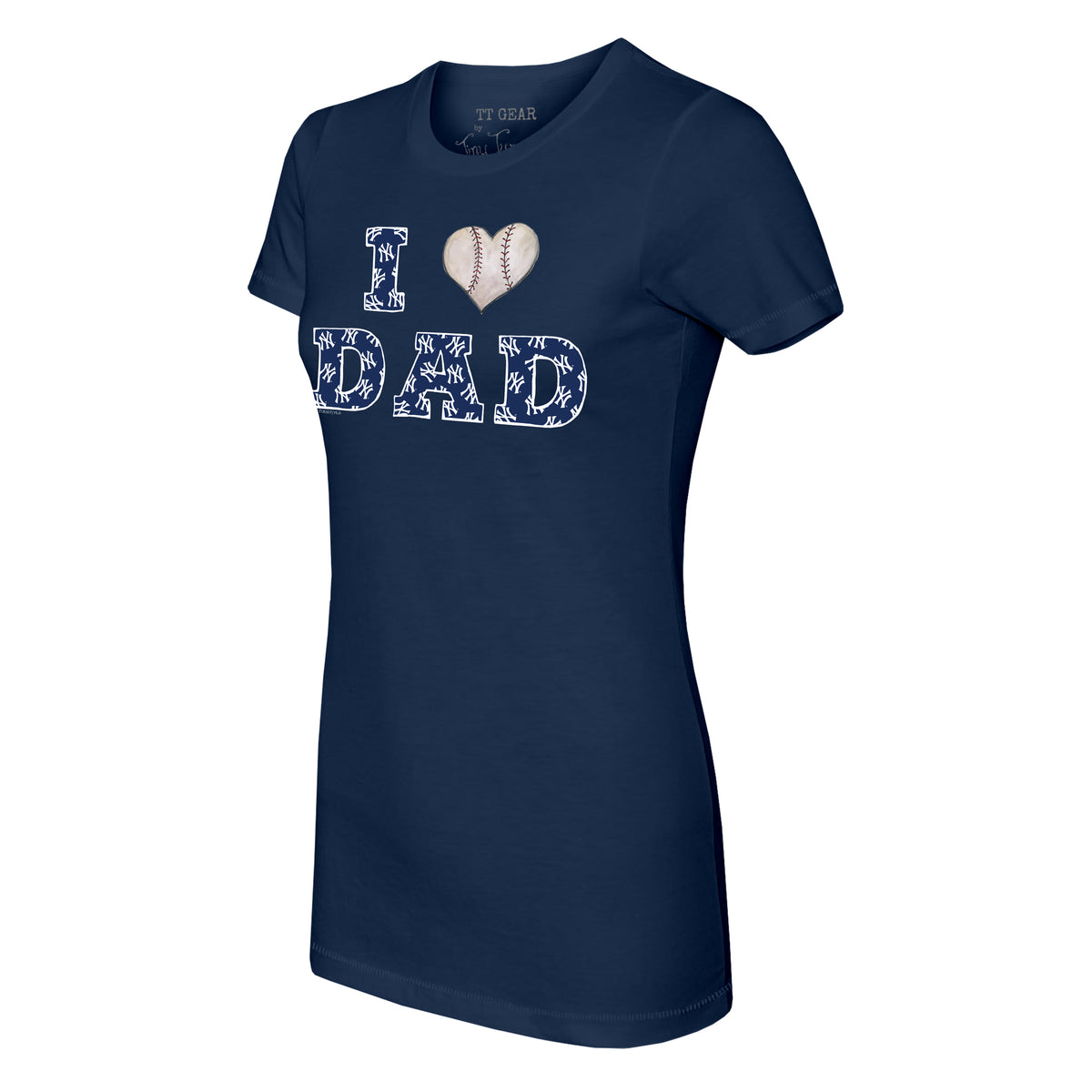 New York Mets I Love Dad Tee Shirt