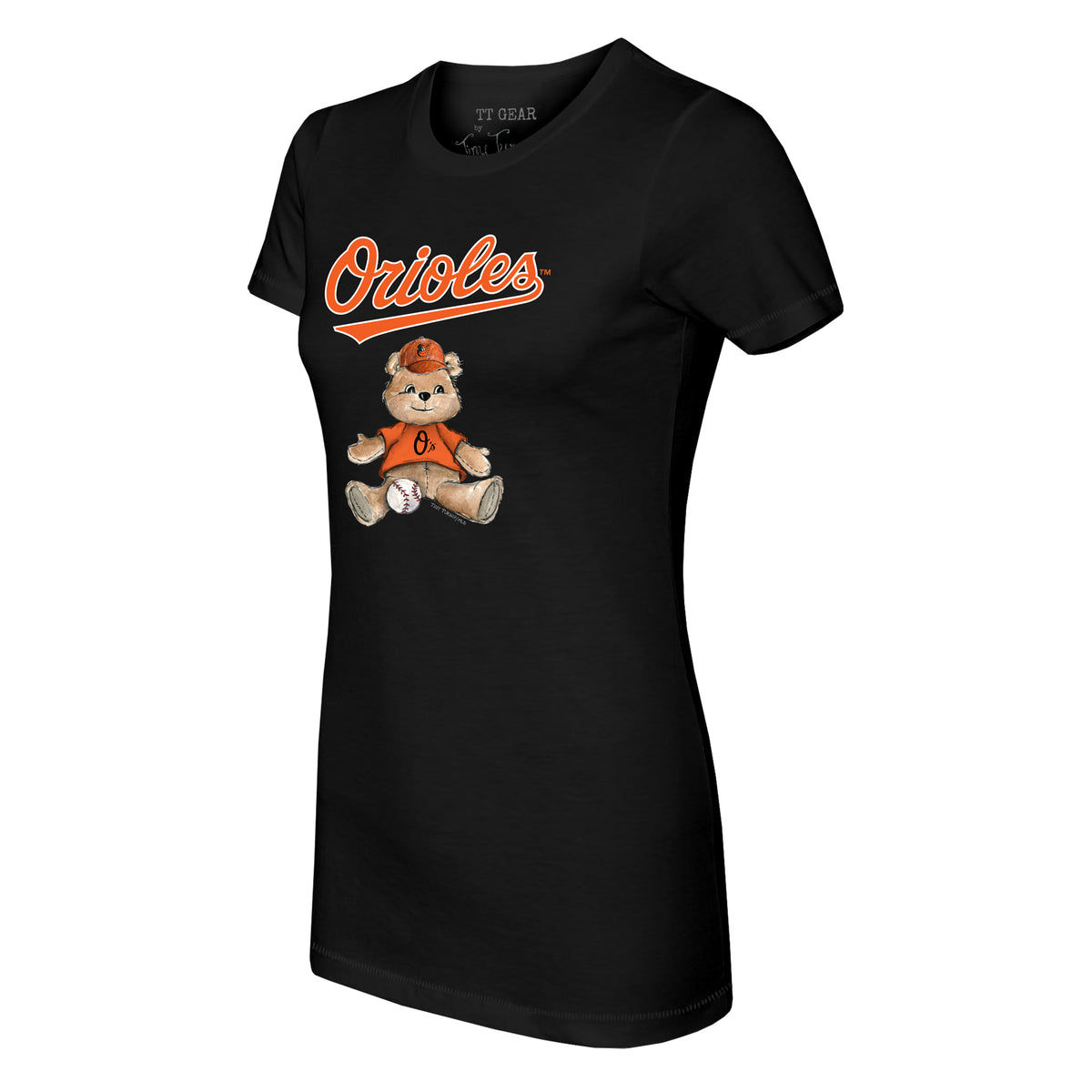 Tiny Turnip Baltimore Orioles I Love Dad Tee Shirt Women's XL / Black