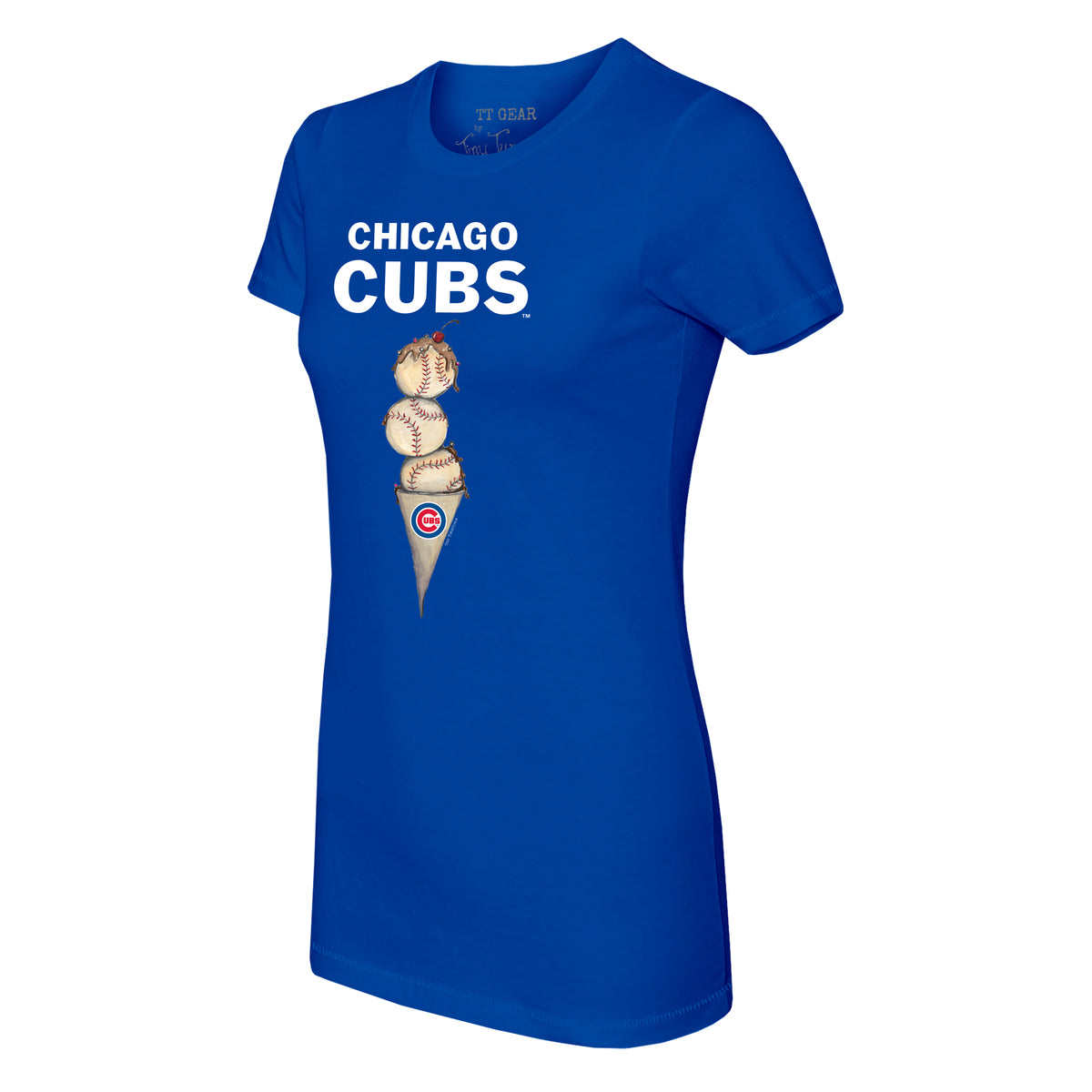 Chicago Cubs CHI baseball Bat Vintage Chicago Tri' Men's T-Shirt