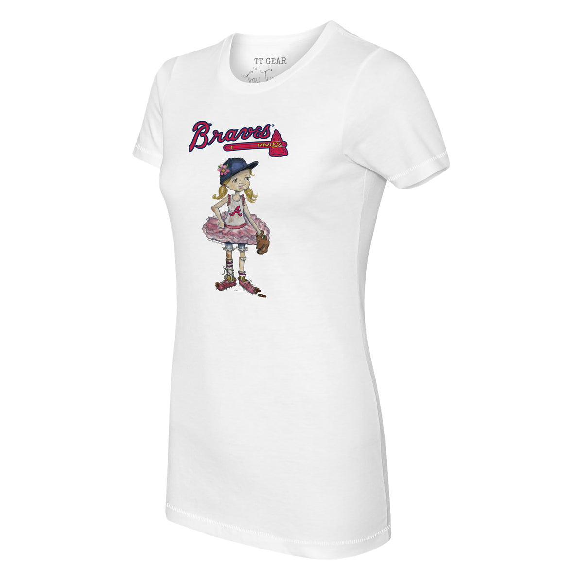 Atlanta Braves Sugar Skull Fanmade Gift For Fan Unisex T-Shirt S-5XL