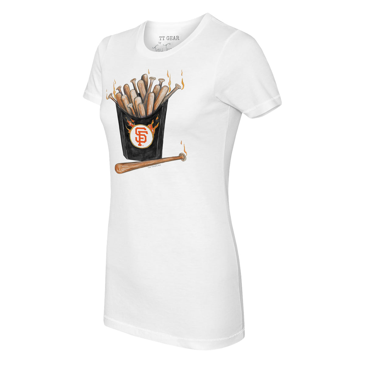 Unique San Francisco Giants Tiny Heart Shape T-shirt - Jomagift