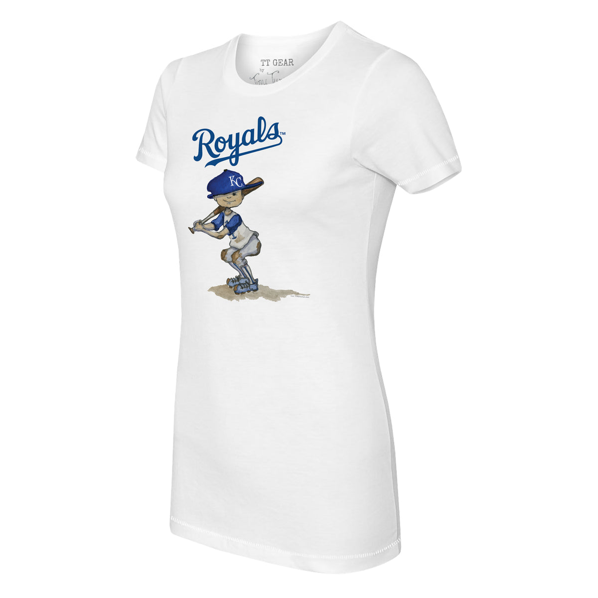 Kansas City Royals Slugger Tee Shirt 5T / White