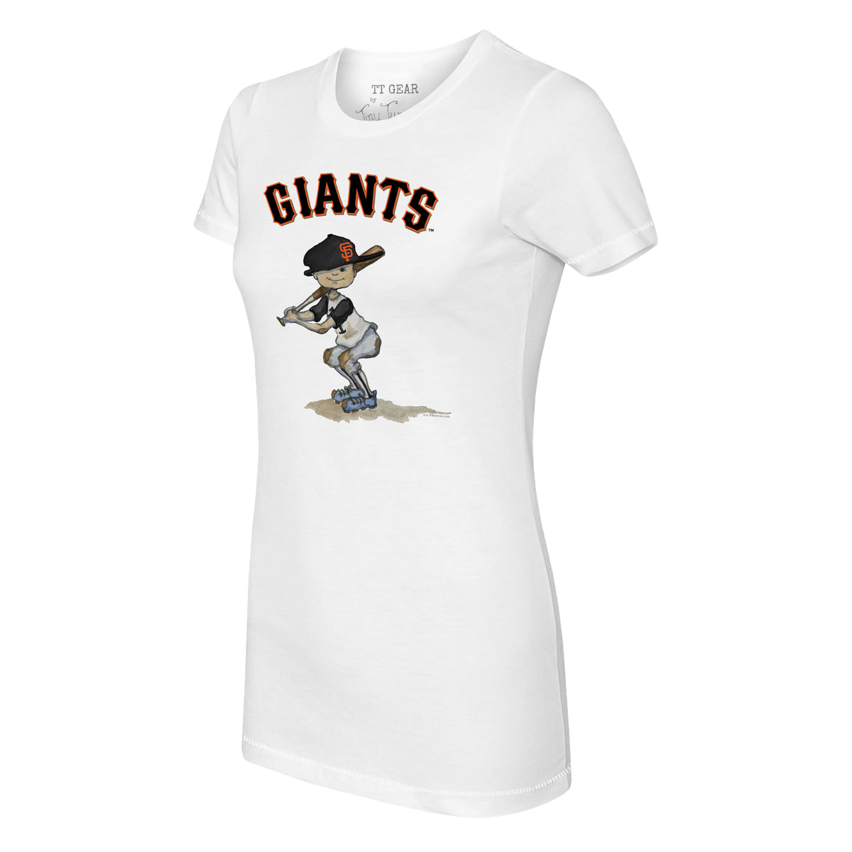 San Francisco Giants Babes Tee Shirt 12M / White