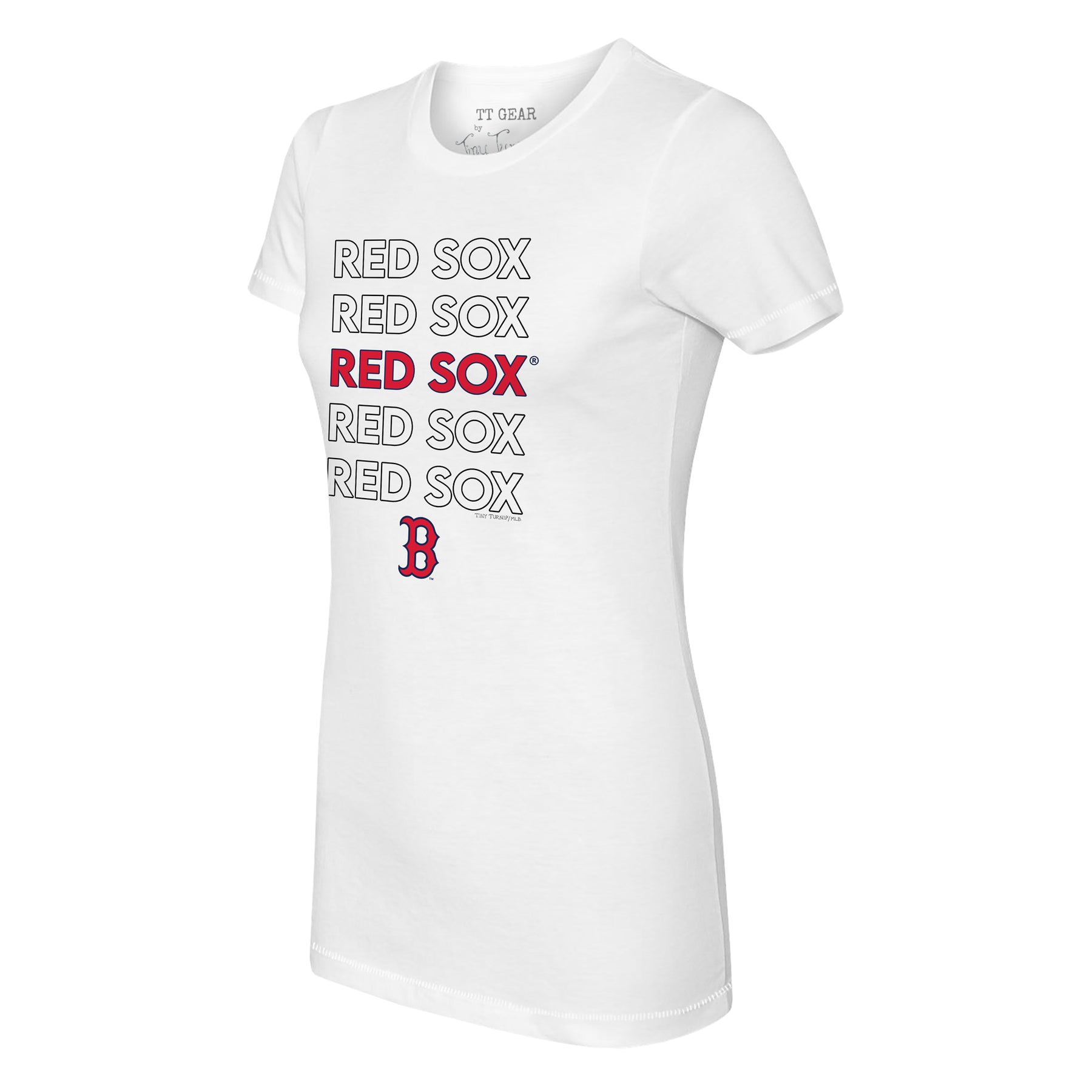 Boston Red Sox Stacked Tee Shirt