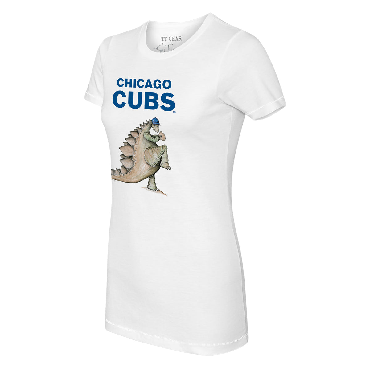 white chicago cubs shirt