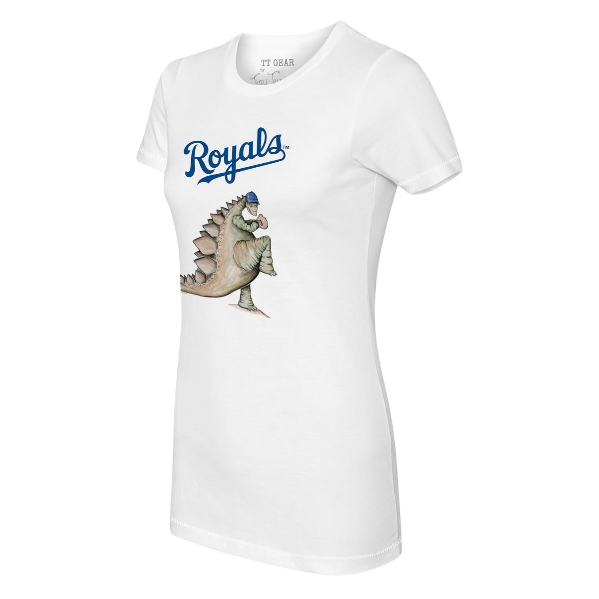 Tiny Turnip Kansas City Royals Babes Tee Shirt Women's XL / White