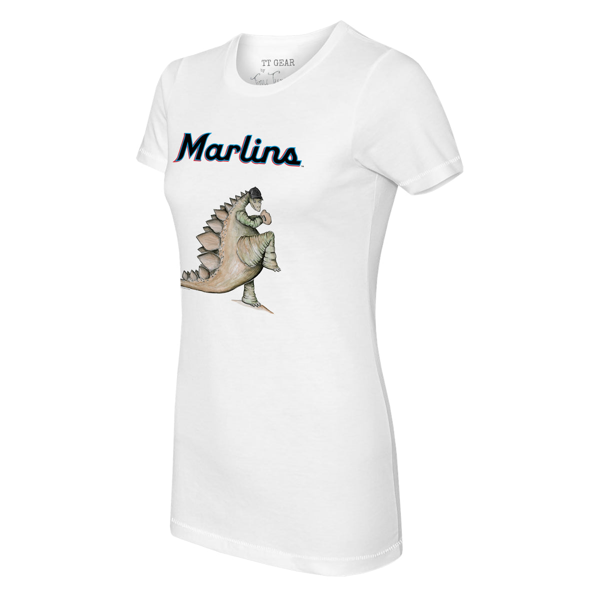 Miami Marlins Babes Tee Shirt 24M / White