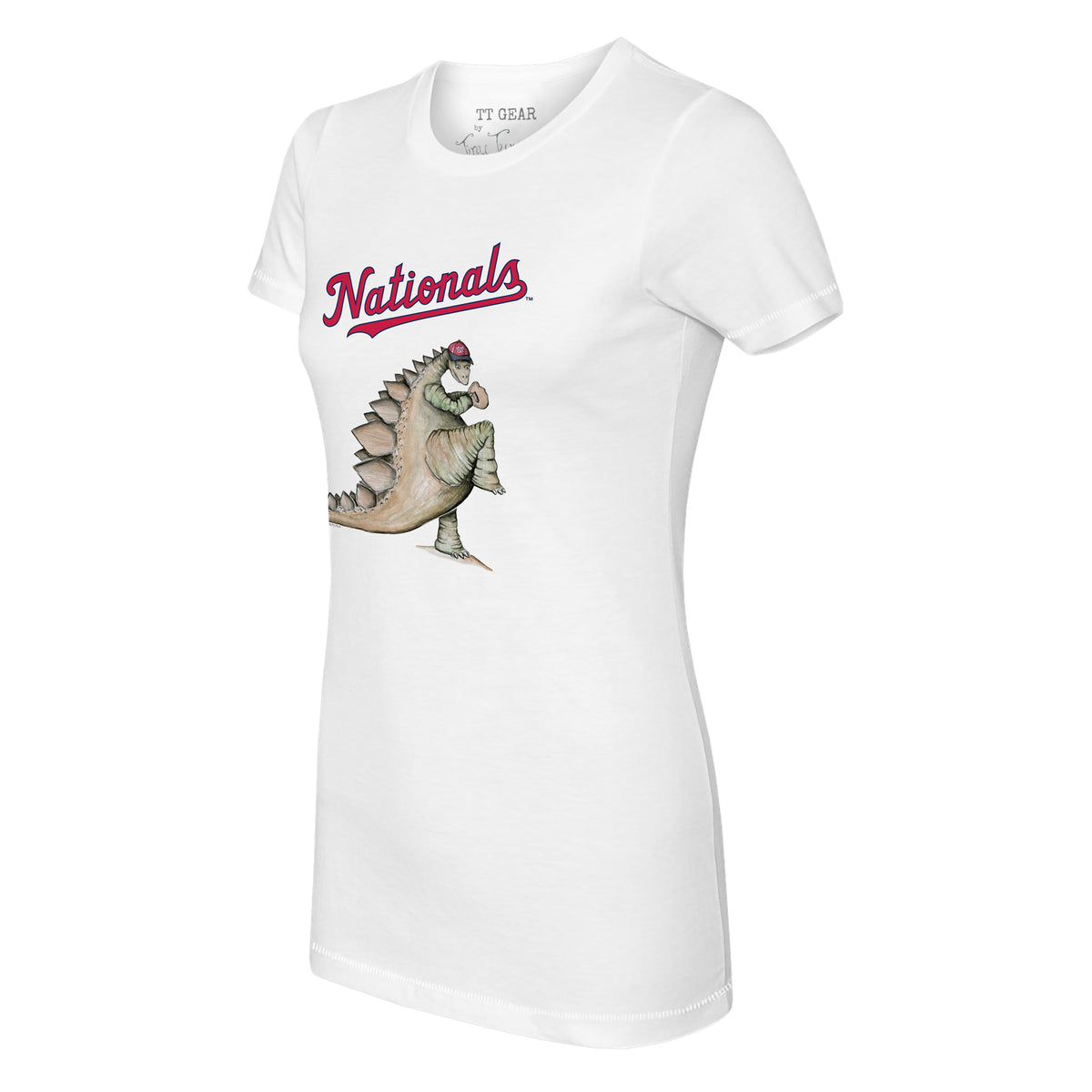 Washington Nationals Kate The Catcher Tee Shirt 6M / White