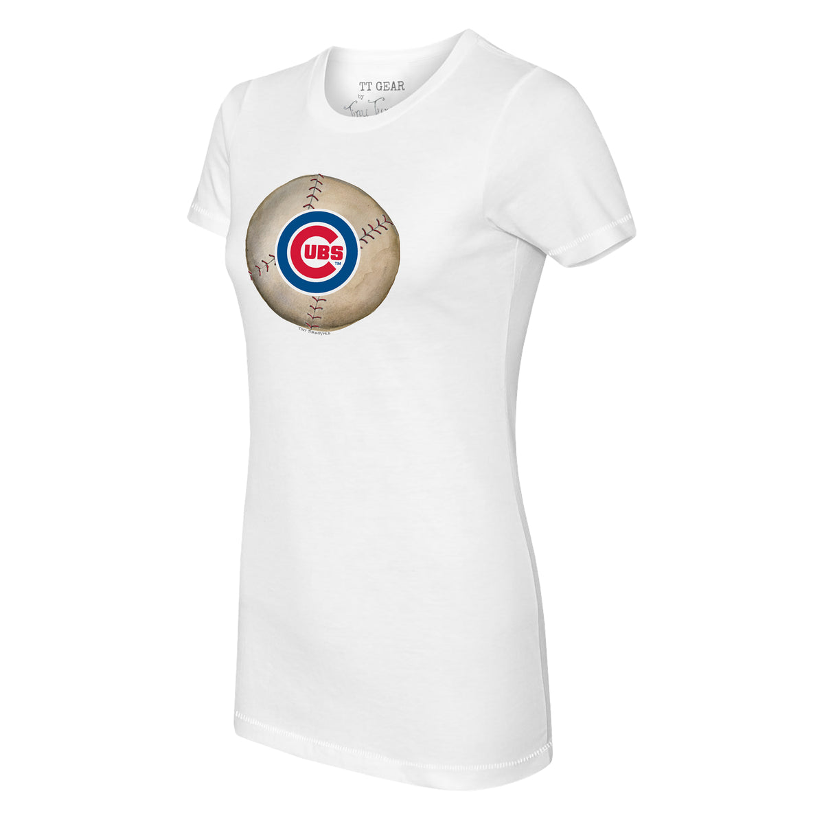 Chicago Cubs Kate The Catcher Tee Shirt Youth XL (12-14) / White